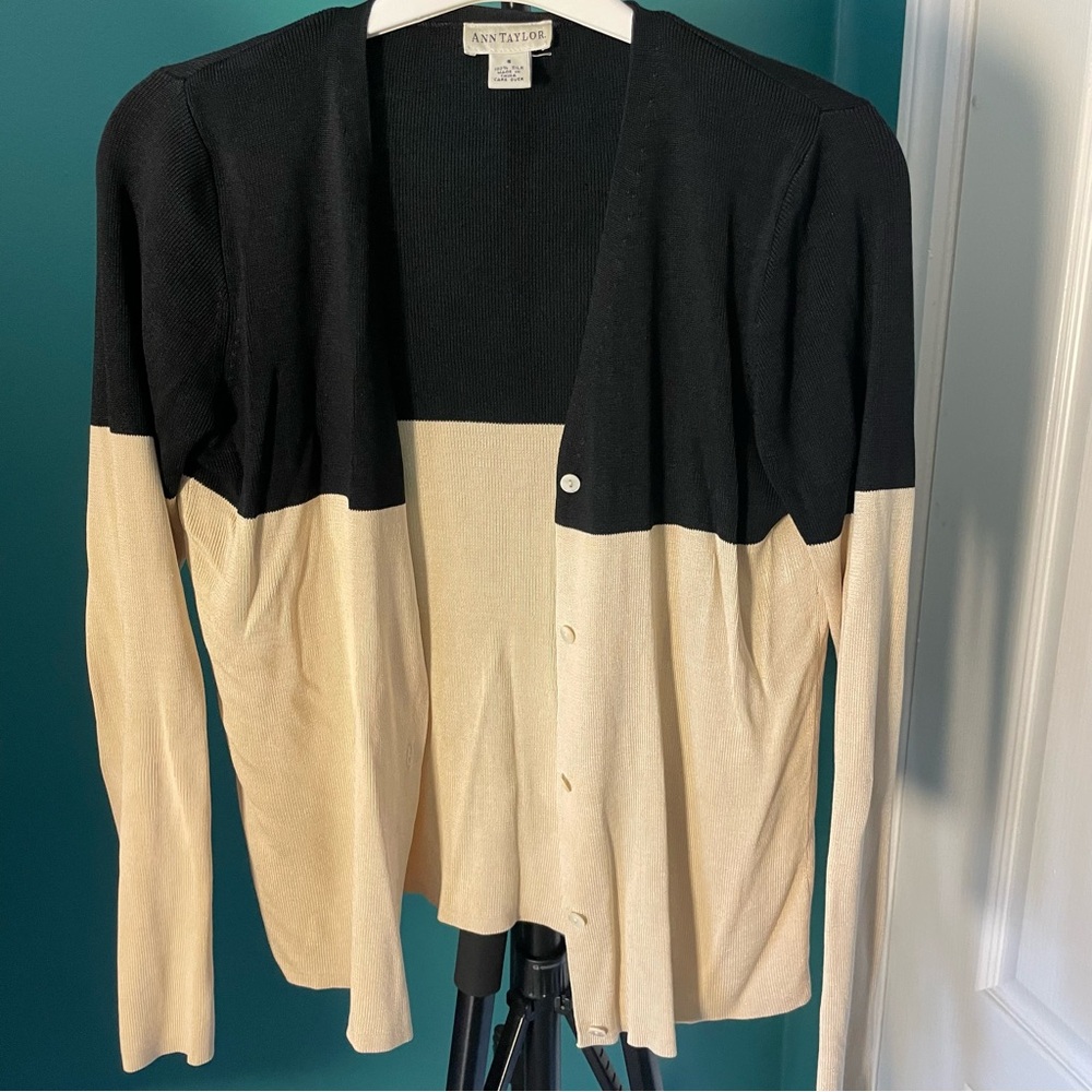 SzS Ann Taylor Twin Set (tank and sweater)